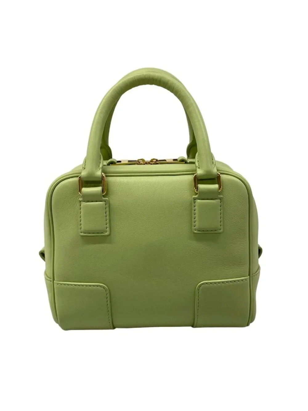 Loewe Handbag Amazona 16 Square Light Green